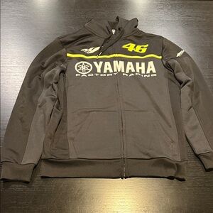 Yamaha Black and Yellow Racing Jacket